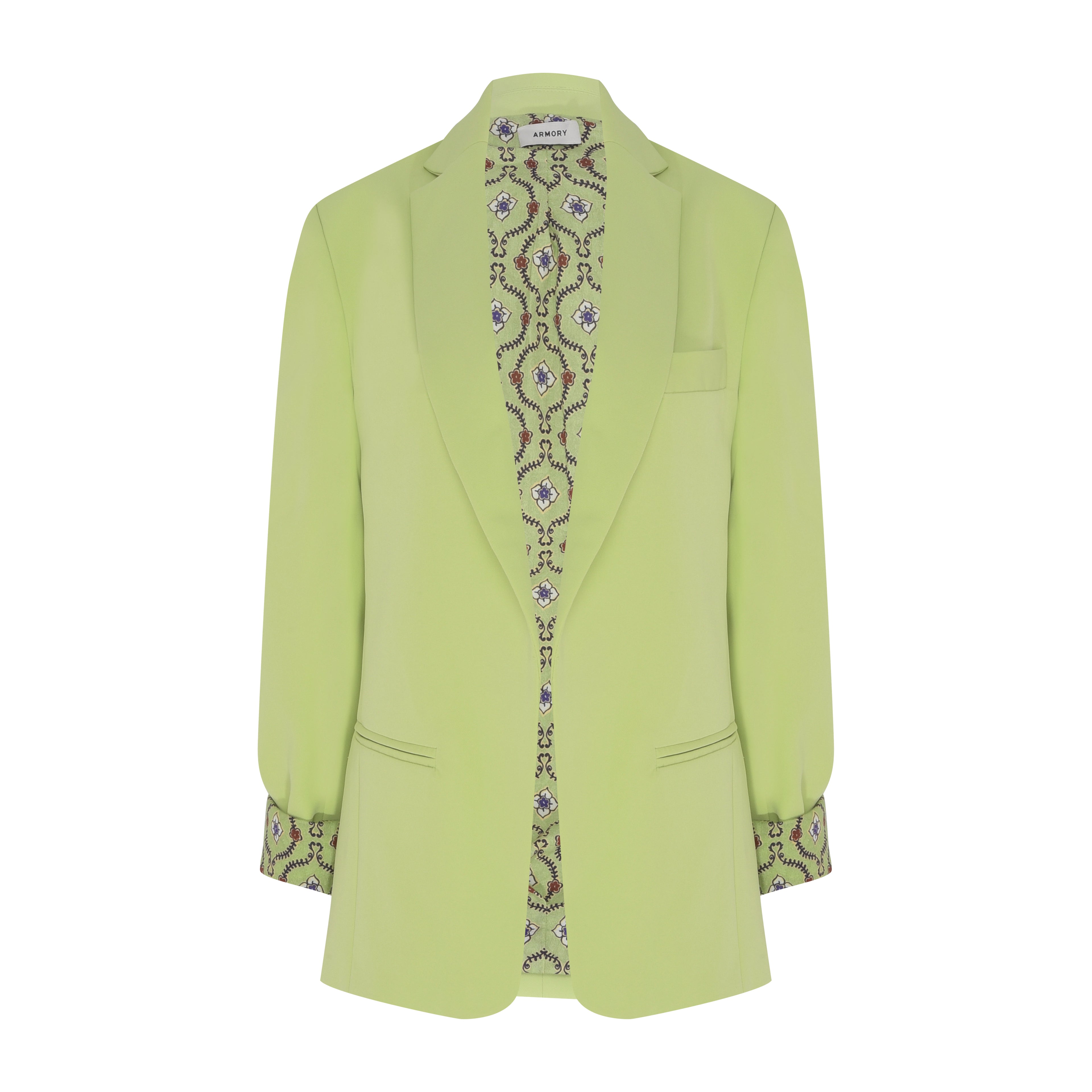 BLAZER ACINTURADO VERDE