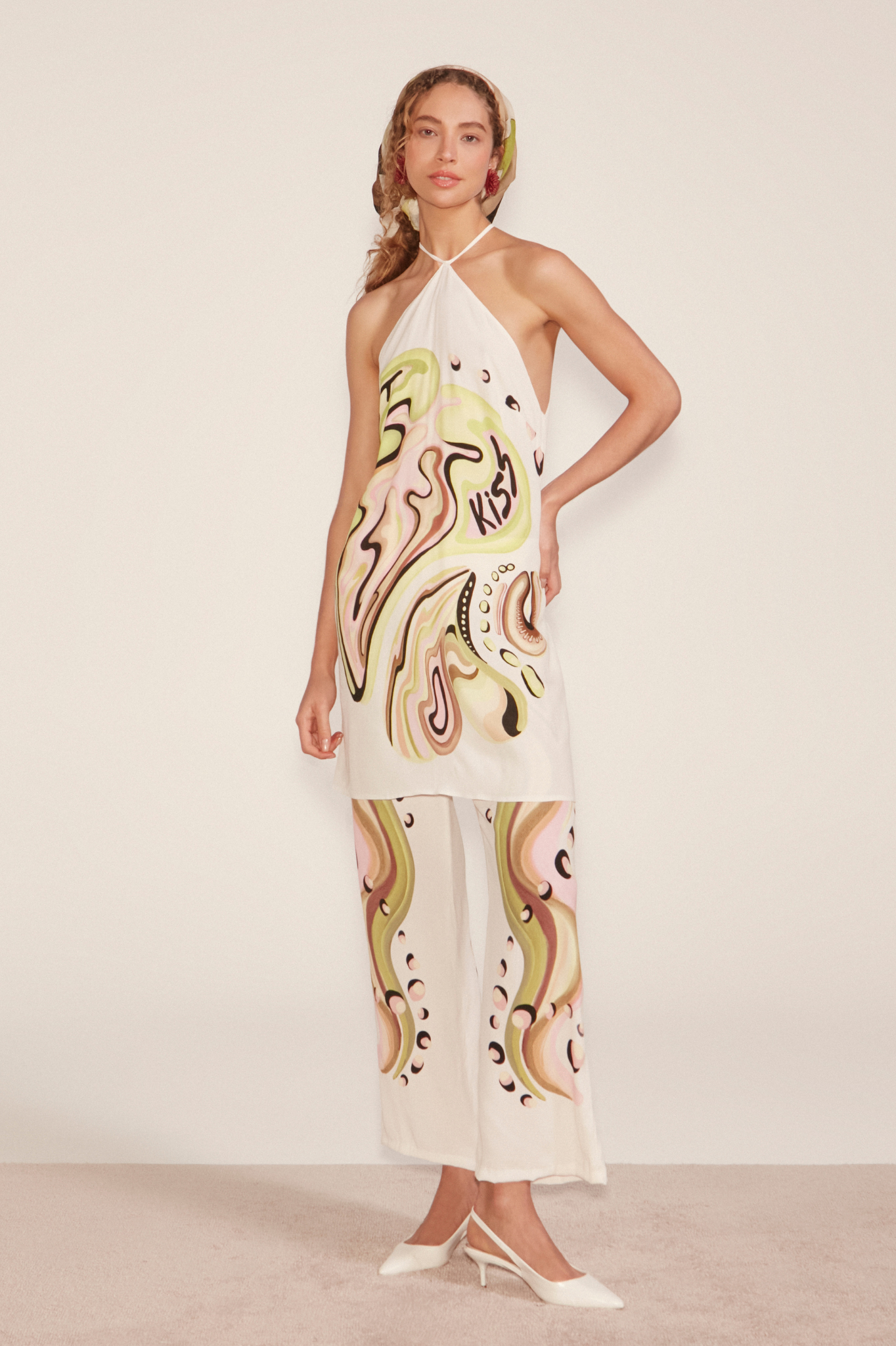 VESTIDO CURTO LENÇO